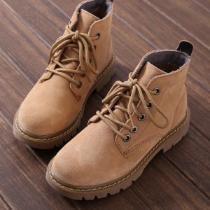 Handmade Retro Suede Casual Women Marten Boots