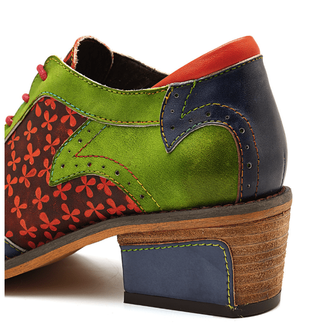 New British Stylish Leather Fashion Women's Shoes 36-42 - Image 6