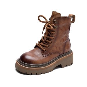 Winter Autumn Anti-slip Round Toe Martin Boots