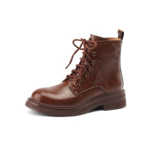 Winter Autumn Anti-slip Sturdy Lace-up Martin Boots