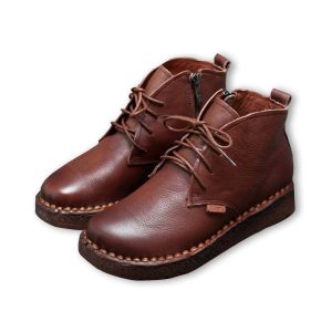 BEST Winter Comfortable Handmade Retro Walking Boots 35-42